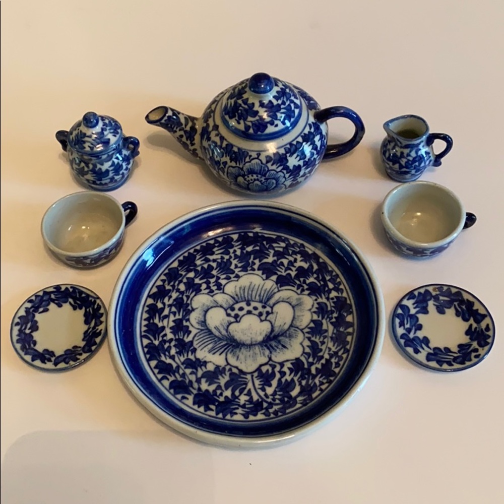 10 pcs. Miniature coffee set; NWOT - Picture 2 of 4